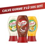 Calve Ranch Sos 245 G Barbekü Sos 290 G Köri Sos 260 G - 795 gr