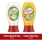 Calve Ranch Sos 245 gr & Köri Sos 260 gr - 505 gr