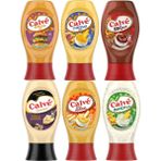 Calve Ranch Sos + Burger Sos + Trüflü Mayonez + Cheddar Sos + Ballı Hardal + Bbq Sos - 245 gr