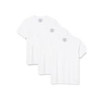 Calvin Klein 000NB4011E Beyaz 3'lü Erkek Kısa Kol Yuvarlak Yaka T-Shirt