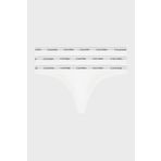 Calvin Klein 000QD5209E 100 Beyaz Kadın Külot