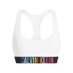 Calvin Klein 000QF7831E-100 Marka Logolu Elastik Bantlı Günlük Kullanıma Uygun Beyaz Kadın Spor Sütyeni