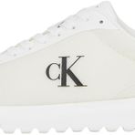 Calvin Klein 3 EVA RUNNER MESH Erkek Spor Ayakkabı, Beyaz, 41