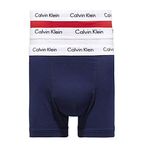 Calvin Klein 3-Pack Erkekler Pamuk Stretch Boxer - boxer, külot, Siyah, L