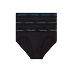 Calvin Klein 3Lü Paket Hip Brief Erkek/Iç Giyim, Siyah, S