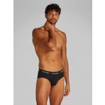 Calvin Klein 3P HIP BRIEF Erkek İç Giyim, Siyah, S