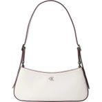 Calvin Klein %51 Geri Dönüştürülmüş Polyester, %49 Geri Dönüştürülmüş Poliüretan Beyaz Kadın Omuz Çantası LV04F3170G4LX