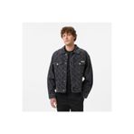 Calvin Klein 90S Black Emblem Jacquard Erkek Siyah Ceket