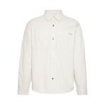 Calvin Klein 90S WASHED BONE OVERSHIRT Beyaz Erkek Gömlek