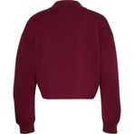 Calvin Klein A- OVERSIZED SCUBA ZIP BOMBER JA Kadın Ceket, Mavi, M