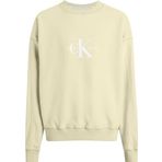 Calvin Klein Archival Monologo Crew Neck Yeşil Erkek Sweatshirt