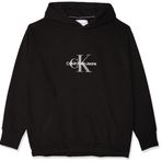 Calvin Klein Archıval Monologo Hoodie Siyah Erkek Sweatshirt