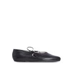 Calvin Klein Ballerina Mary Jane Strap Deri Babet, 38, HW0HW02656, Siyah, Kadın
