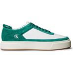 Calvin Klein BASKET CUPSOLE LACEUP LTH Beyaz Erkek Sneaker - Beyaz - Bej