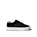 Calvin Klein Basket Lace Up Pro Lth Mix Mg Sneaker, 40, YW0YW01987, Siyah, Kadın