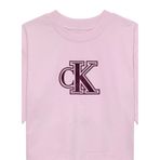 Calvin Klein Baskılı Açık Pembe Kız Çocuk T-Shirt, 8 Yaş, 5003345538, Açık Pembe, Kız Çocuklar