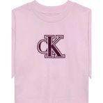 Calvin Klein Baskılı Açık Pembe Kız Çocuk T-Shirt IG0IG03062TN9 - 12 Yaş