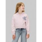 Calvin Klein Baskılı Kız Çocuk Sweatshırt Ig0Ig03017Tdı, Pembe, 16 Yaş