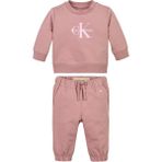 Calvin Klein Baskılı Pembe Bebek Eşofman Takımı IN0IN00353TP9
