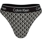 Calvin Klein Bayan Brazilian Lv00q61131 mayo (tekli paket), Siyah (20242 Icon Cotton Emblem W Black), XS