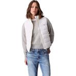 Calvin Klein Bayan Lghtwght Qltd Vst Pc Lv047c511g ceket, Beyaz (Tofu), XS