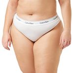 Calvin Klein Beyaz 100 Modern Pamuk Kadın Tanga