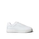 Calvin Klein Beyaz Erkek Deri Sneaker BASKET CUPS OXF LUP HF LTH