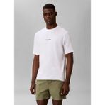Calvin Klein Beyaz Erkek Normal Logo Baskılı T-Shirt LV00NM3021100