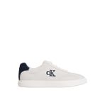 Calvin Klein Beyaz Erkek Süet Sneaker LOW PROF CUPSOLE SU