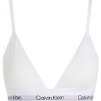 Calvin Klein Beyaz Lightly Lined Triangle Spor Sütyeni Pamuk Modal Elastan XS Beden - 100 - Beyaz