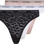 Calvin Klein Bikini 3Lü Paket Kadın/Iç Giyim, Çok Renkli, M