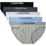 Calvin Klein Bikini 5Pk Kadın Çoklu Paket Iç Giyim, Mavi, S