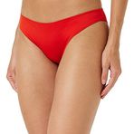 Calvin Klein BIKINI Kadın Bikini Üstü, Kırmızı, M