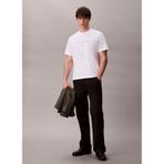 Calvin Klein Bisiklet Yaka Baskılı T-Shirt, XL, 5003296508, Beyaz, Erkek
