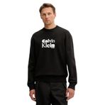 Calvin Klein Bisiklet Yaka Sweatshirt, L, 5003297320, Siyah, erkek