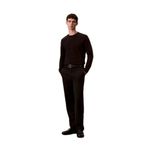 Calvin Klein Bisiklet Yaka T-Shirt, L, 5003297273, Siyah, Erkek