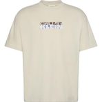 Calvin Klein Bisiklet Yaka T-Shirt, L, LV04RD808G, Beyaz, Erkek