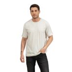 Calvin Klein Bisiklet Yaka T-Shirt , S, LVGMS5K177, Gri, Erkek