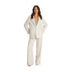 Calvin Klein Blazer Ceket, 38, K20K208240, Beige, Kadın