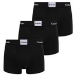 Calvin Klein Boksör Külot Erkek 3'lü Bagaj İç Giyim, Çok Renkli (siyah/scooter/zinfandel), S, Çok (Siyah/Scooter/Zinfandel)