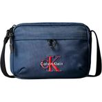 Calvin Klein Bold Camera Bag Erkek Çanta, Mavi, Tek Beden
