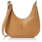 Calvin Klein BOLD CK CRESCENT BAG Çanta Kadın BROWN Tek Beden