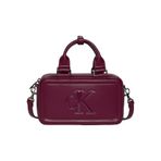 Calvin Klein BOLD CK ELONGATED MINI TOTE Kadın Bordo El Çanta