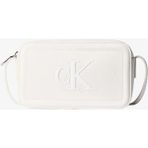 Calvin Klein Bold Ck Kadın Beyaz Çapraz Çanta Şık Görünüm ve Modern Tasarım ile LV04F3220G-4LX