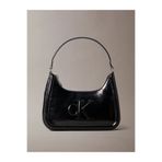 Calvin Klein Bold CK Metalik Kadın Siyah Omuz Çanta LV04F3332G-UB1