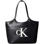 Calvin Klein BOLD CK SHOPPER Çanta Kadın BLACK Tek Beden