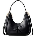 Calvin Klein BOLD CK SMALL CRESCENT BAG Çanta Kadın BLACK Tek Beden
