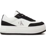 Calvin Klein BOLD FLATF LOW LACE TUMB Beyaz Kadın Sneaker
