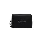 Calvin Klein BOLD POUCH W/HANDLE Cüzdan Erkek BLACK Tek Beden