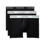 Calvin Klein BOXER BRIEF 3Pk Erkek Boxer, Black Bodies w/Black/Light Cast/Fe, L